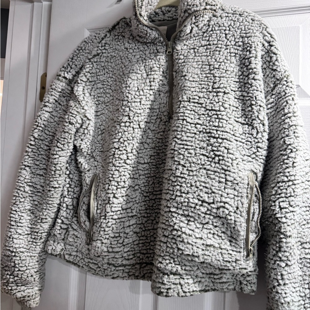 Cozy Sherpa Zip-Up Jacket